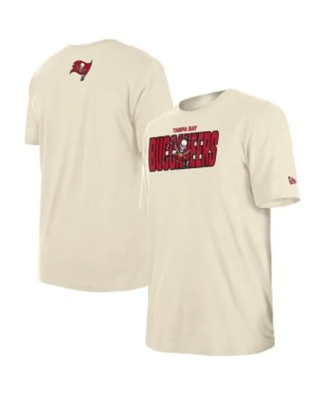 Women's New Era Cream Tampa Bay Buccaneers 2023 NFL Draft T-Shirt Size: Small