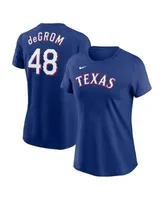 Lids Jacob deGrom Texas Rangers Nike Youth Player Name & Number T-Shirt -  Red