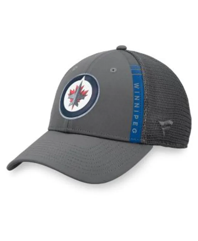 Men's Adidas White Winnipeg Jets Reverse Retro 2.0 Pom Cuffed Knit Hat