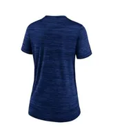 Nike Texas Rangers Womens Blue Dry V Short Sleeve T-Shirt