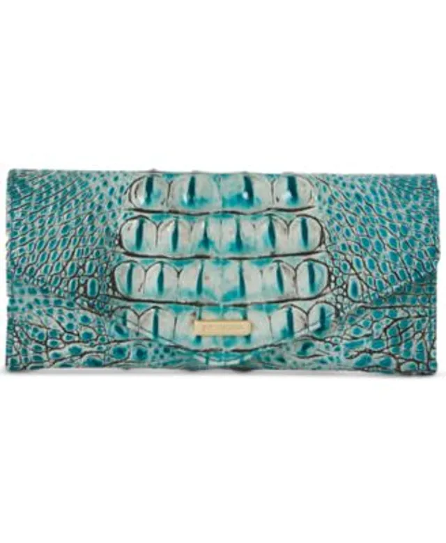 Brahmin Veronica Melbourne Embossed Leather Wallet for Women