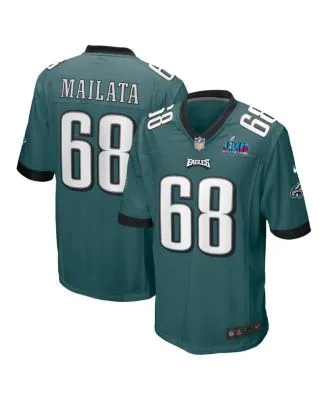 Jordan Mailata Philadelphia Eagles Nike Women's Game Jersey - Midnight Green