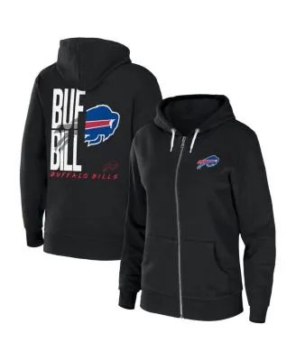 The Wild Collective Women's Royal Buffalo Bills Cropped Pullover Hoodie -  Macy's in 2023