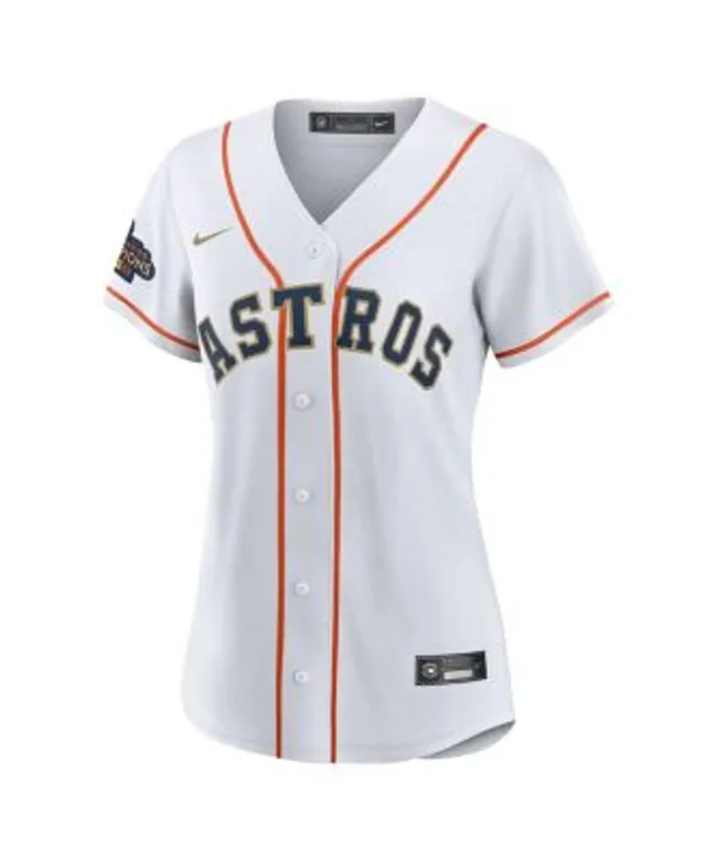 Nike Youth Houston Astros Gold Alex Bregman Replica Jersey