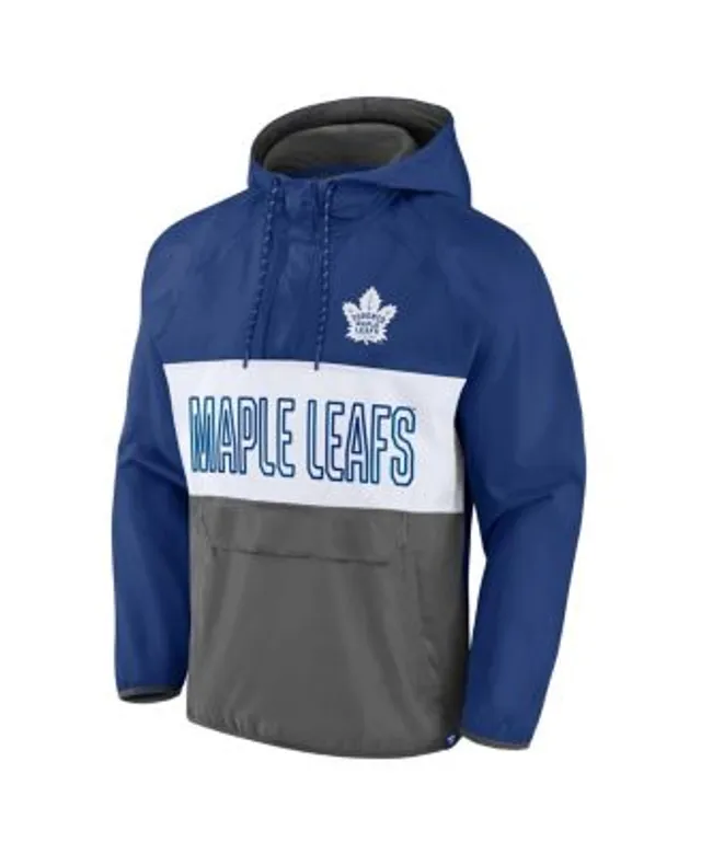 Men's Fanatics Branded Heather Blue Tampa Bay Lightning Authentic Pro Road Tech Full-Zip Hoodie Jacket