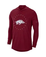 Men's Nike Gray Stanford Cardinal Team Practice Performance Long Sleeve T- Shirt