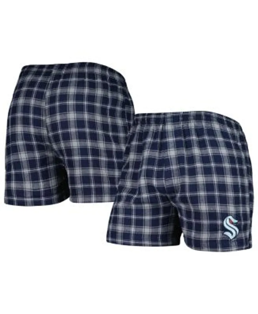 Men's Houston Astros Concepts Sport Navy/Orange Ledger Flannel Boxers