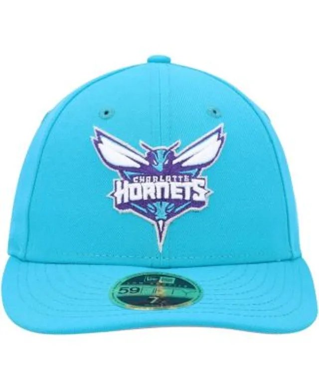 Men's Charlotte Hornets New Era Purple Official Team Color Low