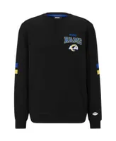 Boss Men's NFL Rams Pullover Hoodie - Black - Size Large