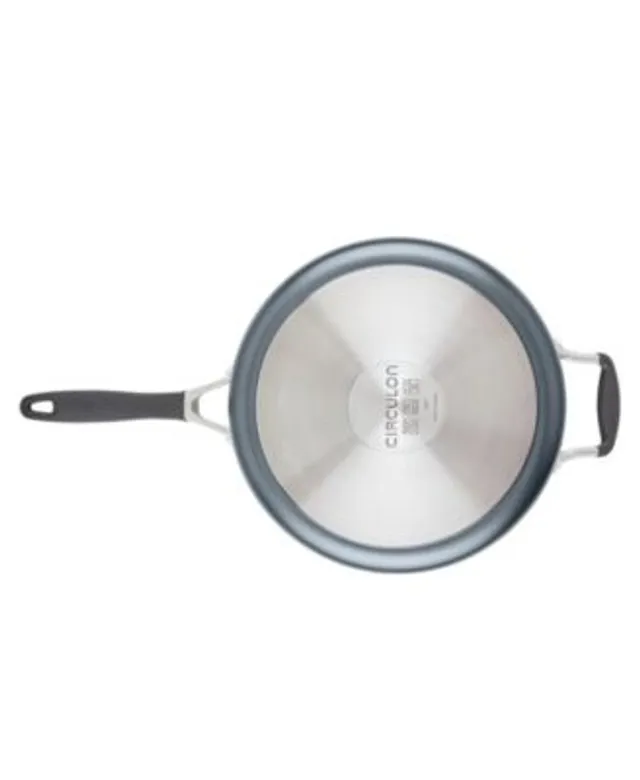 Circulon SteelShield S-Series Stainless Steel Nonstick Frying Pan Set,  2-Piece, Silver - Macy's