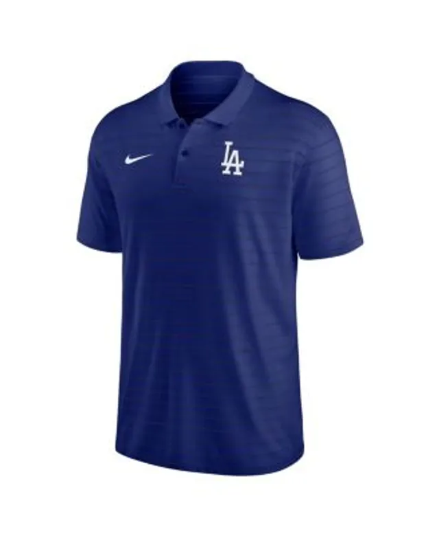 Los Angeles Dodgers Nike Dri-FIT Stripe Polo - Royal