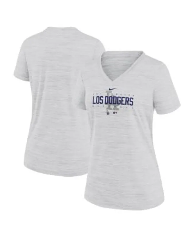 Nike Los Angeles Dodgers Short Sleeve Graphic T Shirt Black Womens