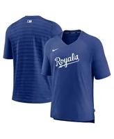 Youth Nike Light Blue Kansas City Royals Early Work Tri-Blend Performance T- Shirt