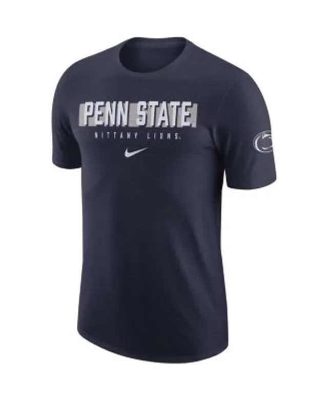 Nike Men's Penn State Nittany Lions Blue Therma-FIT Football