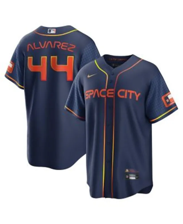 Baseball Jerseys New Houston Astros 44 Yordan Alvarez Navy