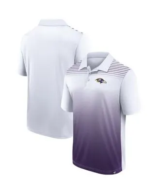 Nike Men's Baltimore Ravens Rewind Purple/White Polo