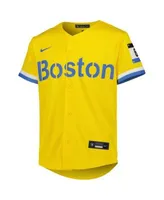 Boston Red Sox Nike Women's City Connect Replica Jersey - Gold