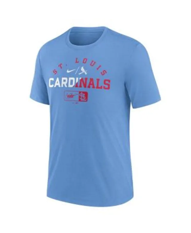 Youth White/Red St. Louis Cardinals V-Neck T-Shirt 