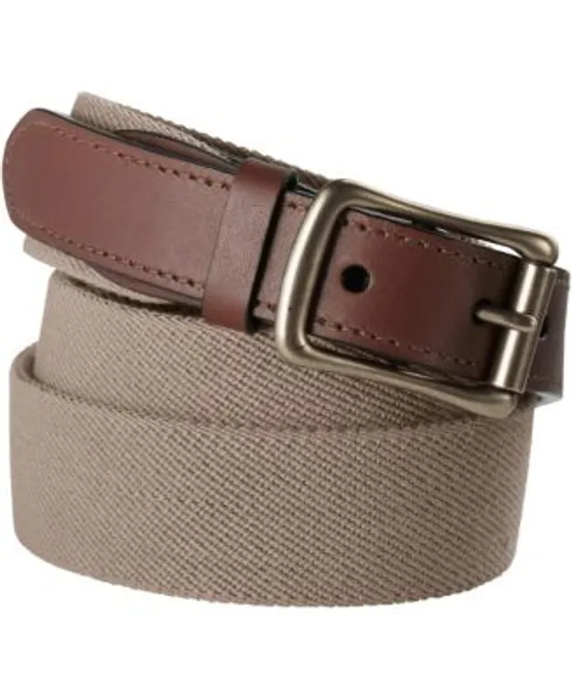 INC International Concepts INC Men's Black Matte Gold Buckle Belt