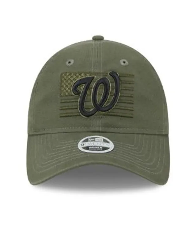 Women's Washington Nationals New Era Navy Floral 9TWENTY