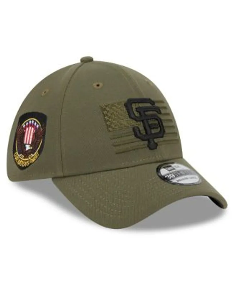 New Era Men's Green San Francisco Giants 2023 Armed Forces Day 39THIRTY  Flex Hat