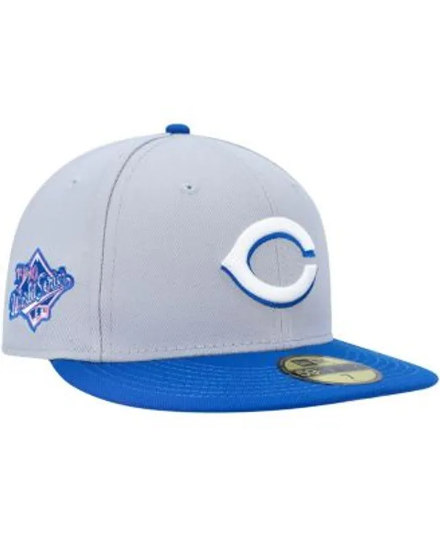 Men's Cincinnati Reds New Era Royal White Logo 59FIFTY Fitted Hat