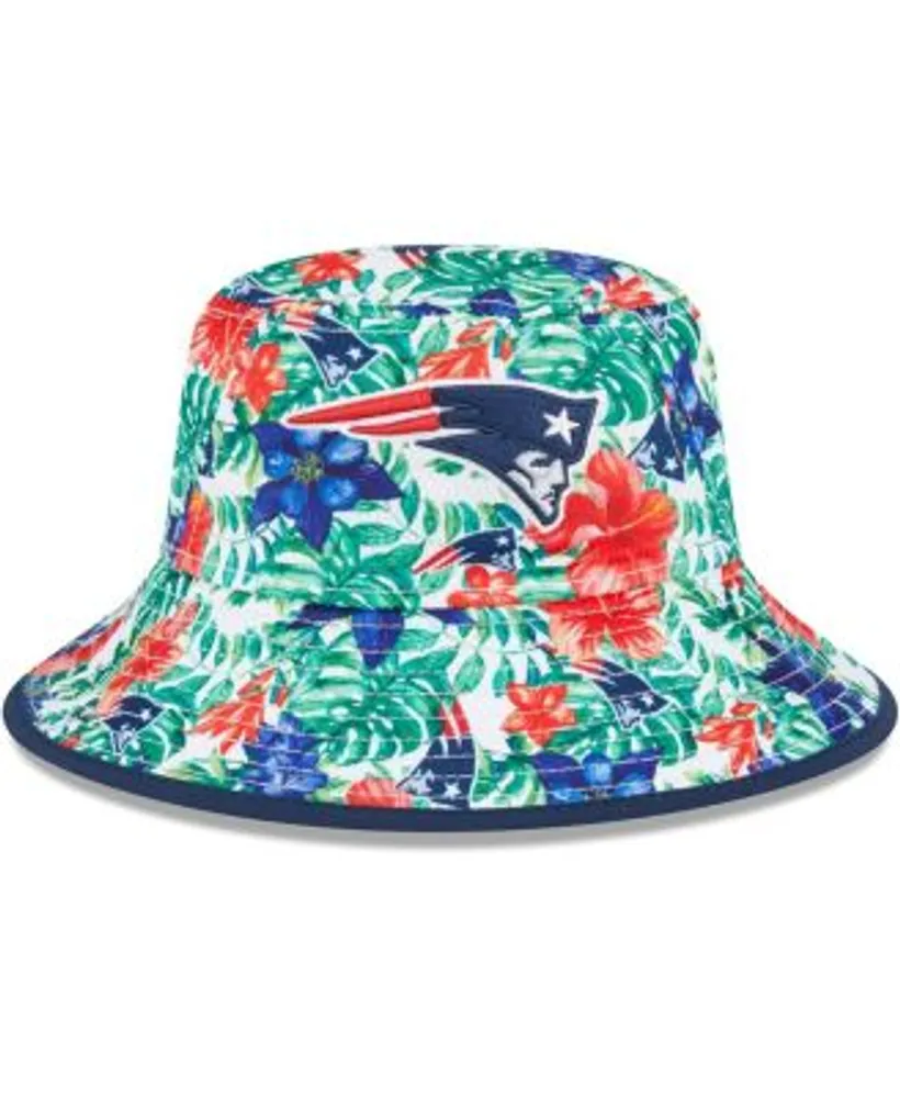 Men's New Era Navy New England Patriots 2023 NFL Training Camp Stretch Bucket  Hat