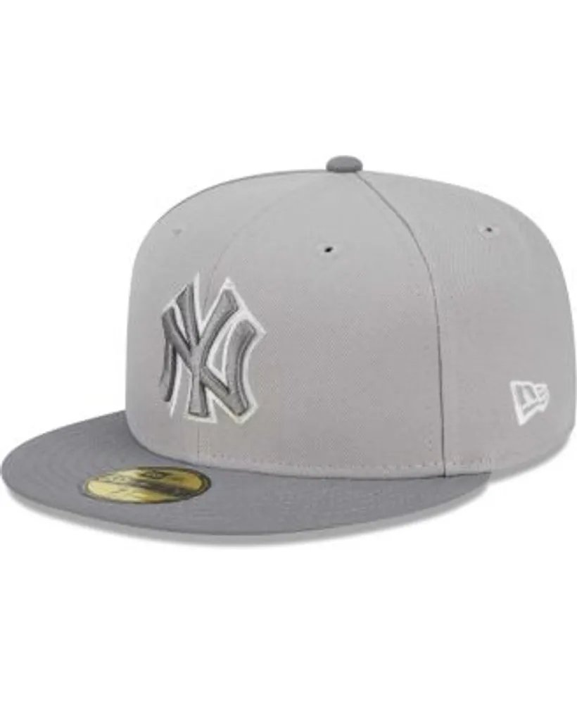 New Era Men's New York Yankees Clubhouse Gray 59Fifty Fitted Hat