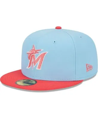 New Era Light Blue/Red Detroit Tigers Spring Color Two-Tone 59FIFTY Fitted Hat