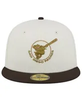 New Era Men's White, Pink San Diego Padres 40th Team Anniversary 59FIFTY  Fitted Hat
