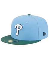 New Era Men's Sky Blue, Cilantro San Diego Padres 1998 World Series 59FIFTY  Fitted Hat