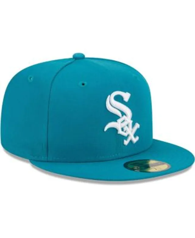 Men's New Era Olive Chicago White Sox Logo 59FIFTY Fitted Hat