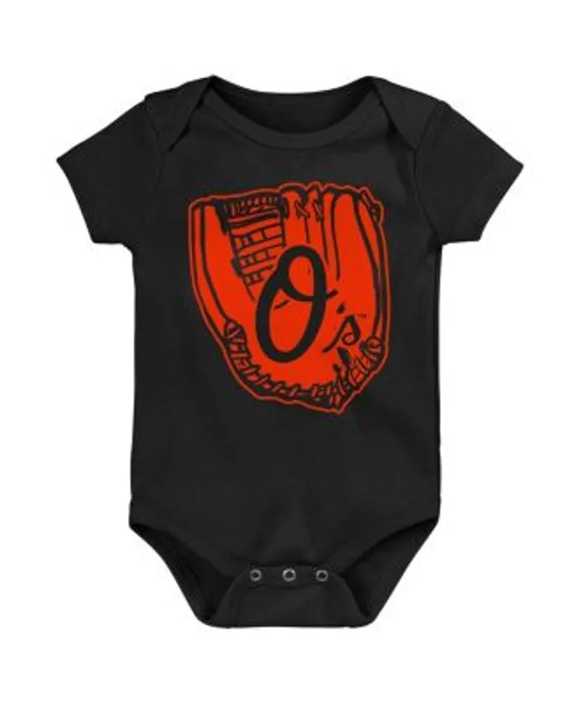 Outerstuff Newborn and Infant Boys and Girls Navy, Orange Houston Astros  Three-Piece Love of Baseball Bib Bodysuit and Booties Set - Macy's