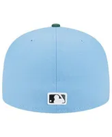 Men's New Era Sky Blue/Cilantro Houston Astros 2017 World Series 59FIFTY  Fitted Hat