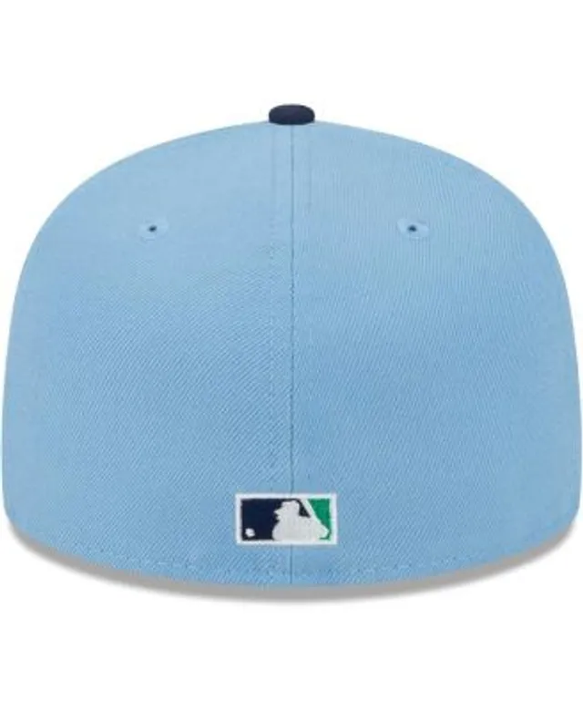 New Era Men's New Era Light Blue/Red Toronto Blue Jays Spring Basic  Two-Tone 9FIFTY Snapback Hat