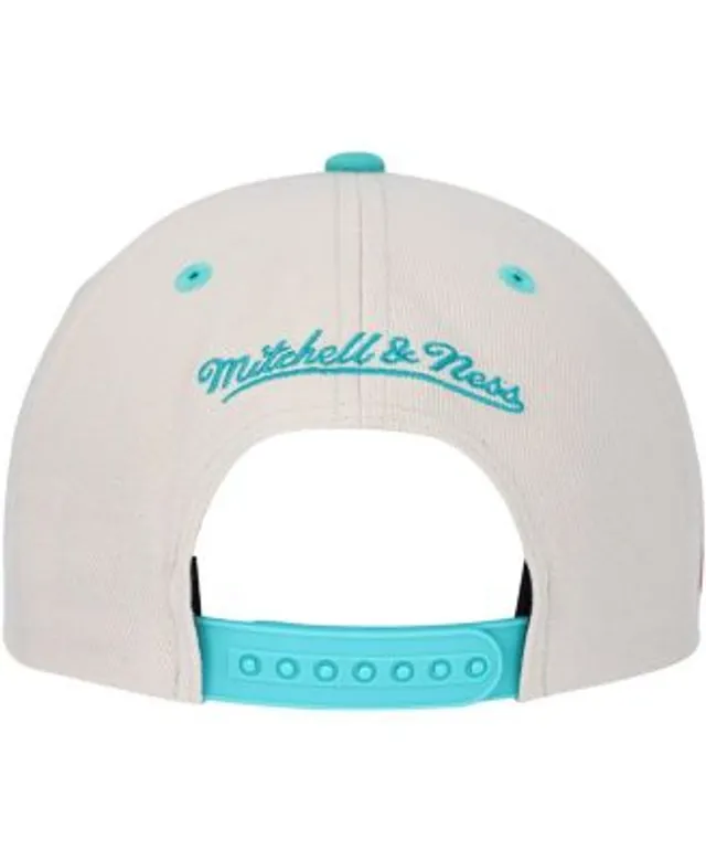 Men's Vancouver Grizzlies Mitchell & Ness Light Blue Hardwood Classics Snapback  Hat