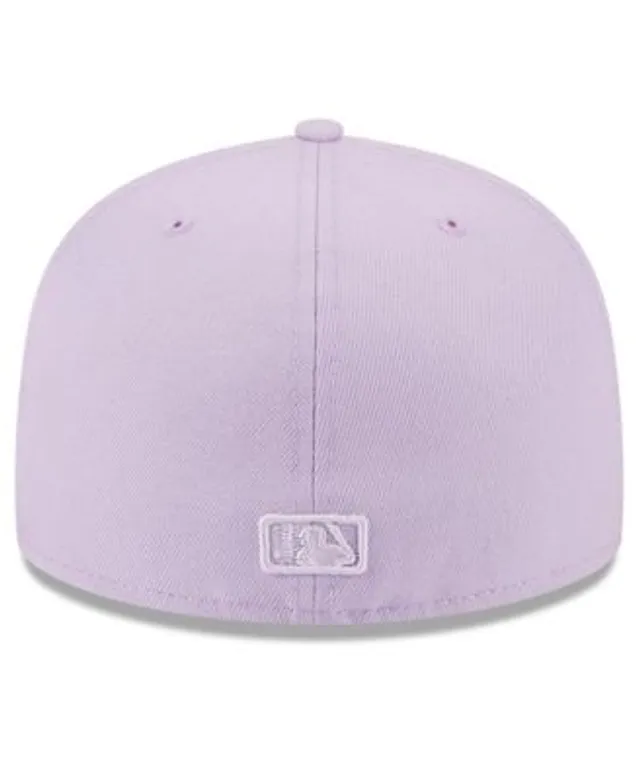 Men's New Era Lavender Oakland Athletics 2023 Spring Color Basic 59FIFTY Fitted Hat