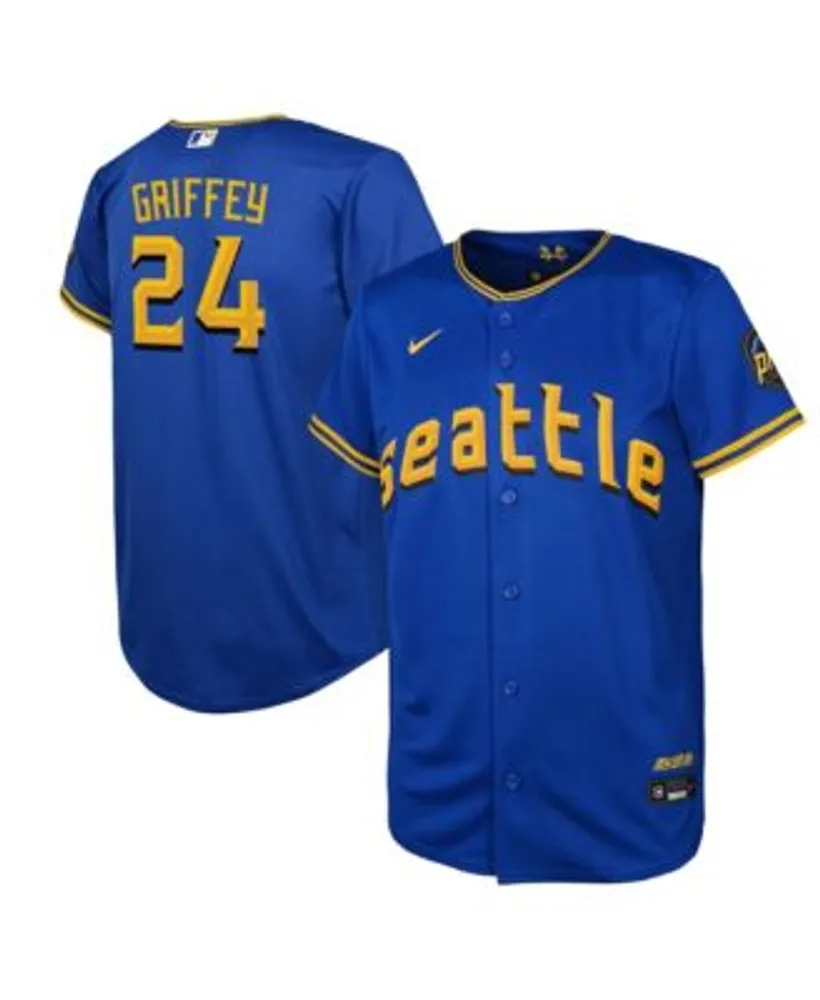 Nike Youth Ken Griffey Jr. Royal Seattle Mariners 2023 City Connect Replica  Player Jersey