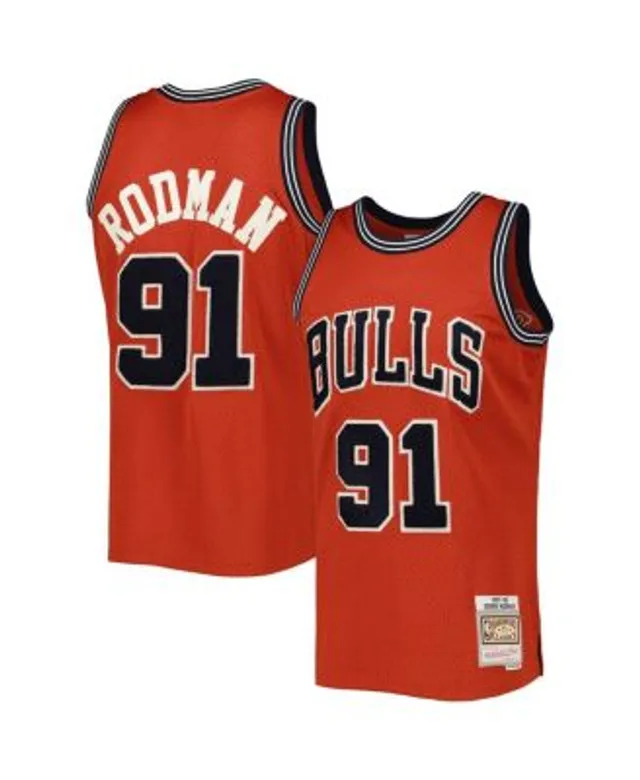 Mitchell & Ness Dennis Rodman Black San Antonio Spurs 1993-94 Hardwood Classics Swingman Jersey