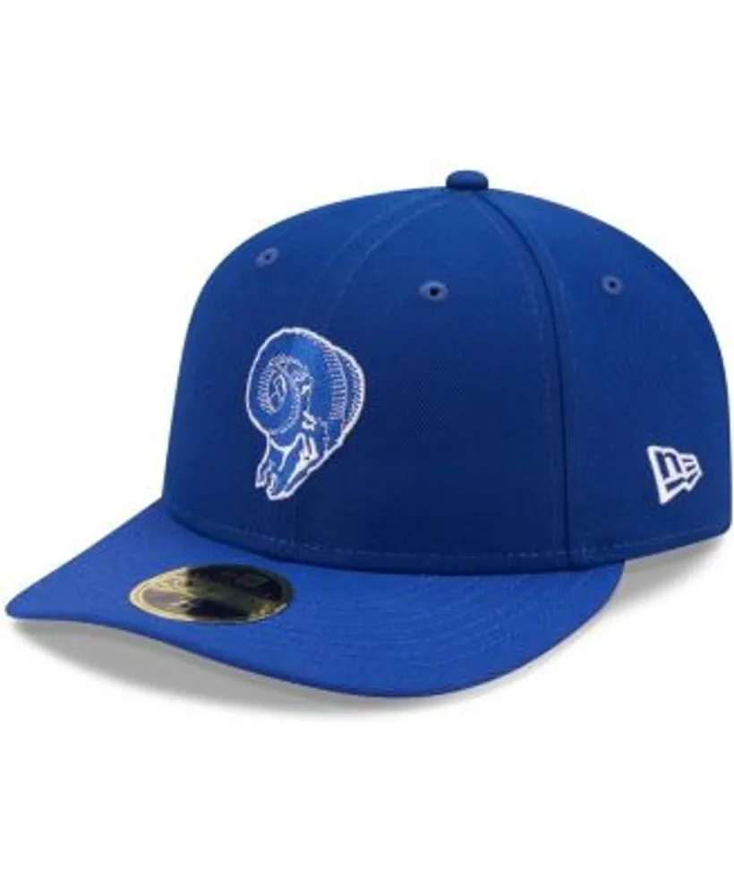 Men's New Era Royal Los Angeles Rams Omaha Low Profile 59FIFTY Fitted Team  Hat