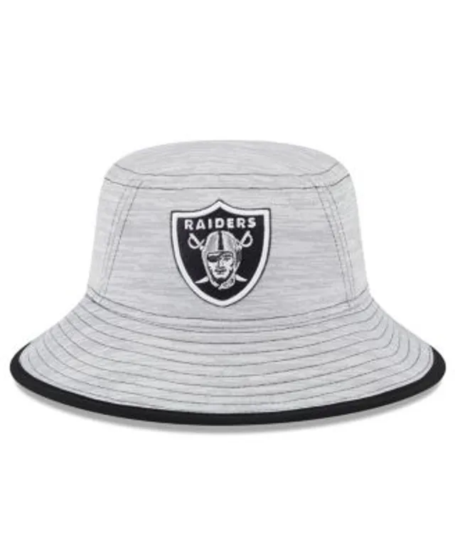 Men's New Era Black Las Vegas Raiders Identity Cuffed Knit Hat