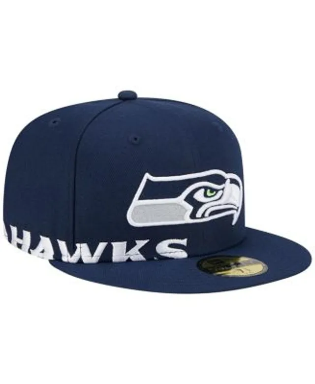 Pro Standard White/College Navy Seattle Seahawks 2Tone Snapback Hat