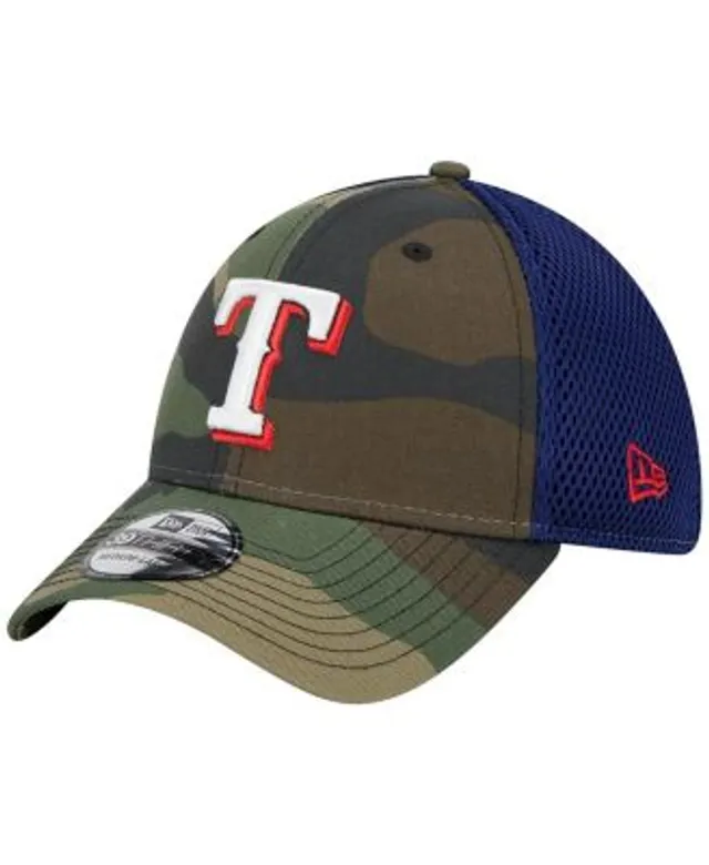 Men's New Era Black Houston Texans Camo Front Neo 39THIRTY Flex Hat