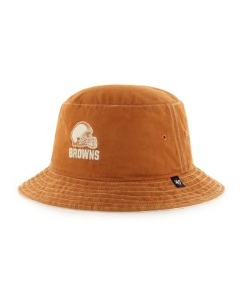 47 Brand Men's Orange Cleveland Browns Trailhead Bucket Hat