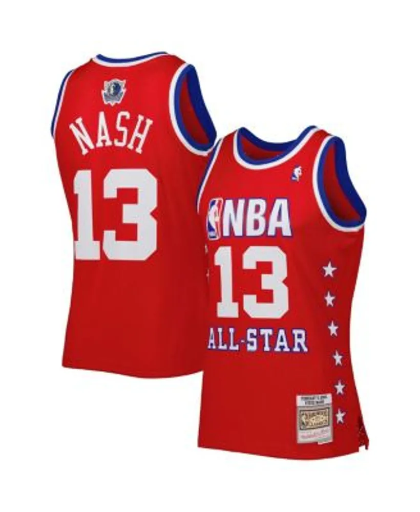 Mitchell & Ness Men's Steve Nash Red Western Conference 2003 All Star Game  Swingman Jersey