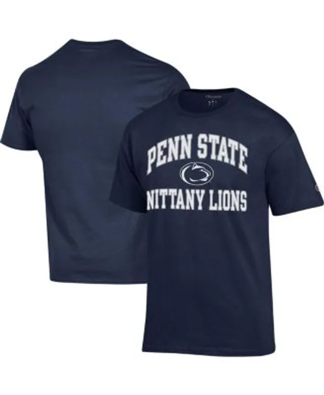 Nike Men's Penn State Nittany Lions Blue Max90 Washed Cotton T-Shirt, Small