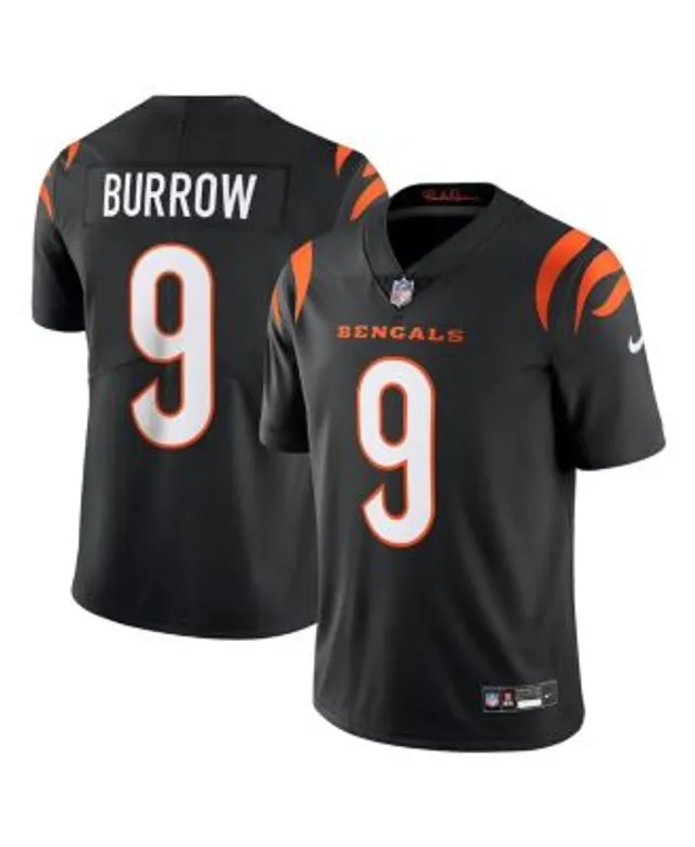 Men's Nike Joe Burrow Black Cincinnati Bengals Game Fashion Jersey Size: 3XL