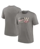 Youth Nike Gray Washington Nationals 2022 City Connect Wordmark T-Shirt Size: Medium