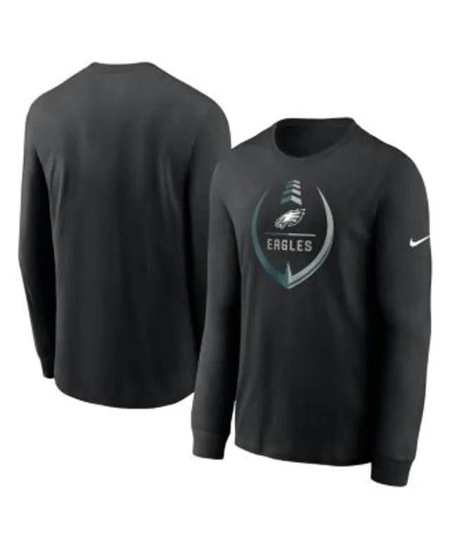 Nike Men's Philadelphia Eagles Playoffs 2022 Icon Anthracite T-Shirt