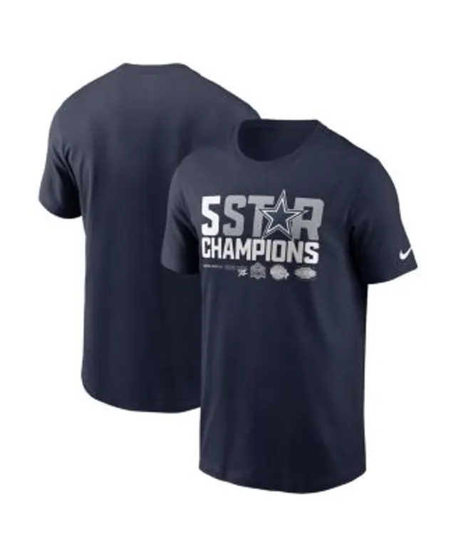 Fanatics Men's Branded Navy Dallas Cowboys #1 Dad T-shirt - Macy's